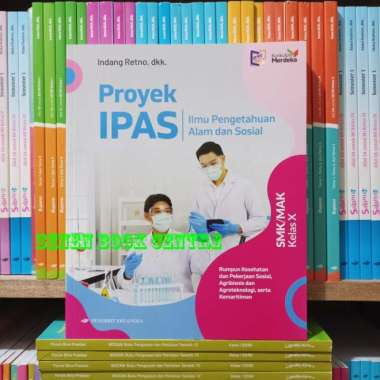 Buku Proyek Ipas Kesehatan Kelas 1/X 10 Smk Erlangga Kurikulum Merdeka