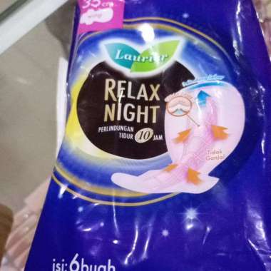 pembalut Laurier pink isi 8 & hijau isi 5 | pembalut laurier night malam isi 8 Night isi 8