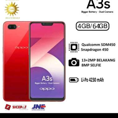 Oppo A3S ram 4/64 garansi