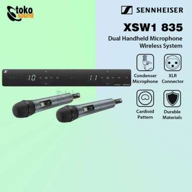 Sennheiser XSW 1-835 XSW1 835 - Dual Wireless Mic System Original