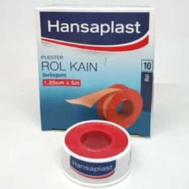 HANSAPLAST ROLL | PLESTER COKLAT | PLESTER ROLL 1 pak rol besar