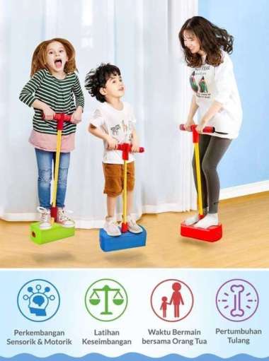 jump n fun alat peninggi badan anak kids grow tall Multicolor