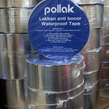 lakban pollak isolasi anti bocor 10 cm Multicolor