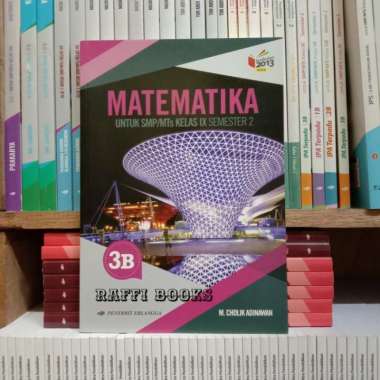 Buku Matematika 3B Kelas 3 Smp/Mts K13 Erlangga Semester 2