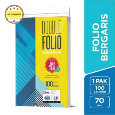 Kertas/Double Folio Bergaris VISION 200 lembar