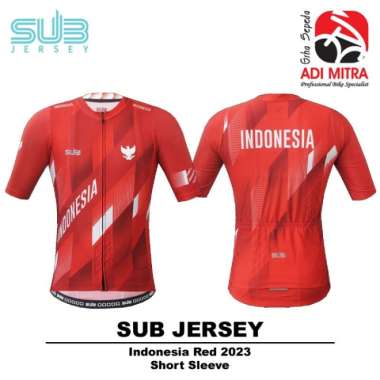 SUB Jersey Indonesia 2023 Short Sleeve Jersey Sepeda Premium Series S