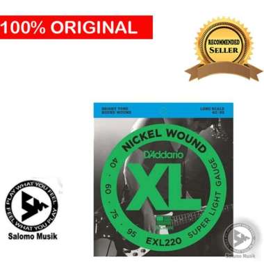 Senar Bass Elektrik Daddario EXL 220