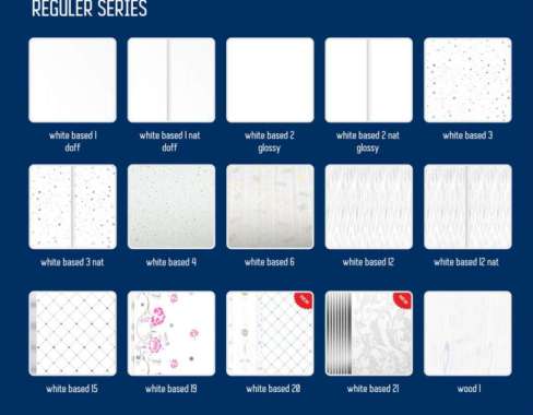 PLAFON MOTIF PVC NUSAHOME 20X30