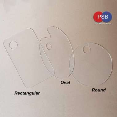 Palet Lukis Akrilik / Acrylic Palette / Palet cat lukis Round