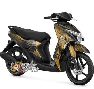 Stiker Full body Decal Motor Yamaha Mio Gear Indian Apache