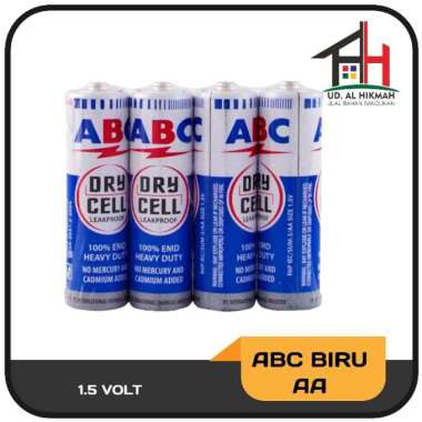 ABC AA A2 BIRU ORIGINAL BATTERY AA ABC ORI BATERAI ABC AA