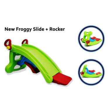 perosotan - kuda labeille froggy 2 in 1 slide & rocker kc 502 - (sk) Multicolor