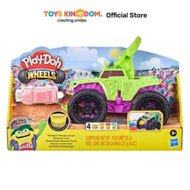 playdoh set mainan chompin monster truck f1322