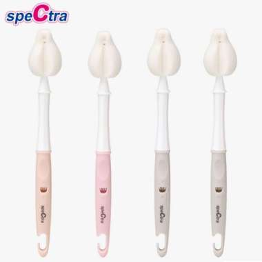 SPECTRA Nipple Brush Long Isi 2 (Sikat Dot Botol Susu Bayi) Lavender