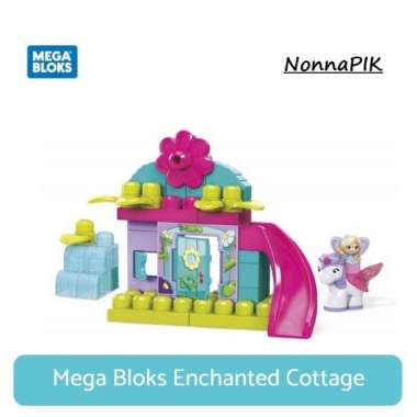 mega bloks gkx80 flower fairies enchanted cottage