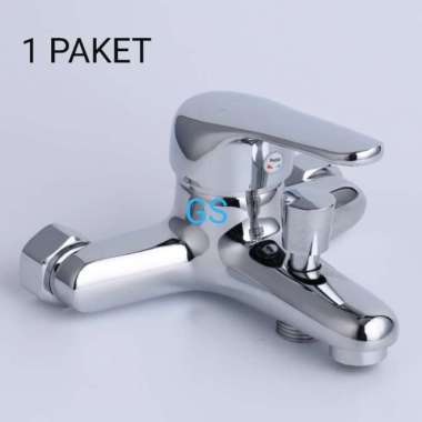 Kran Bathub Set - Keran Mixer Panas Dingin - Kran Shower