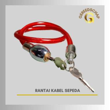 Gembok Kabel Sepeda Gembok Motor