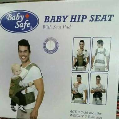 Babysafe Hip Seat Multicolor