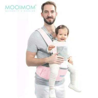 Mooimom Casual Hipseat Carrier / Gendongan Bayi Multicolor