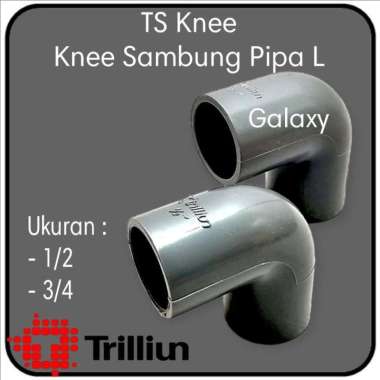 TS Knee Keni - Pipa PVC Sambungan Belok Bengkok L 3/4