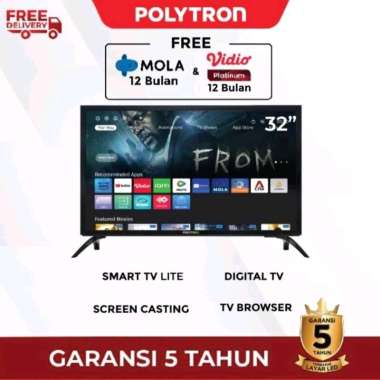 POLYTRON PLD 32CV1869 LED TV 32 inch Smart Digital HD TV