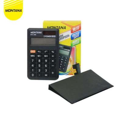 Kalkulator Mini Montana MTC 200 / calculator ukuran saku 8 digit
