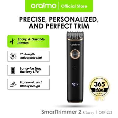 oraimo SmartTrimmer 2 Classy OTR-221 Alat Cukur Rambut Multifungsi