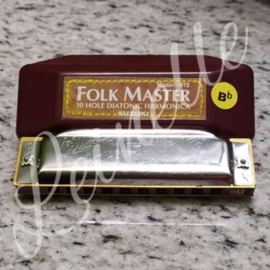 Harmonika Bb (B mol) Folk Master Suzuki Harmonica