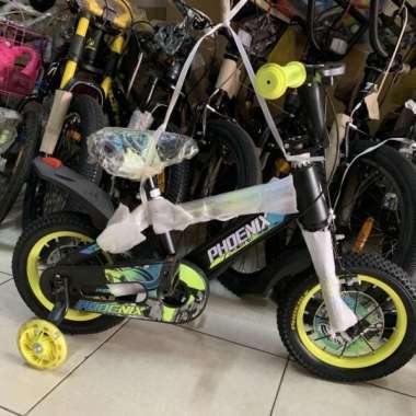 sepeda anak laki 12 inch bmx phoenix 2 - 5 tahun - Multicolor