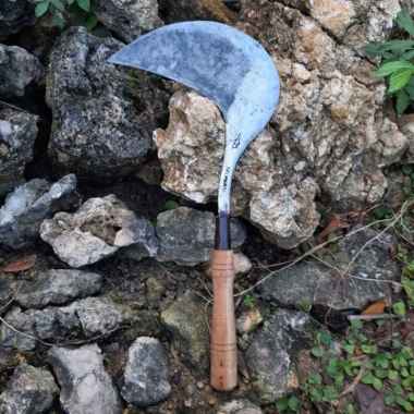 Arit Isen Baja Asli Per Mobil mantap - Sabit Semar Baja Jawa Rumput