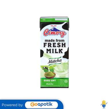 CIMORY SUSU UHT MATCHA 250 ML