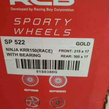 Velg Recing Boy Rcb Ninja 150 Rr Multicolor