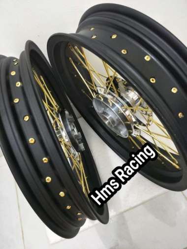 Sepaket Velg Rossi Ring 17 Lebar 250 350 17 Motor Tiger Revo - Tirev Multicolor