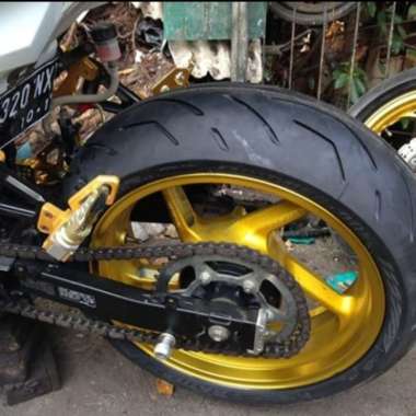 Velg Tapak Lebar Depan Belakang Ninja-250Fi / Karbu / Z-250 Delkevic Multicolor