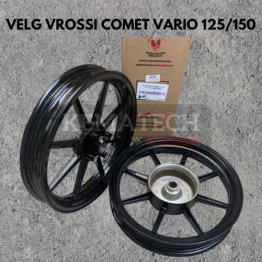 VELG MOTOR VROSSI COMET VARIO 125/150 PALANG 8 RING 14 (185/215) BLACK Multicolor