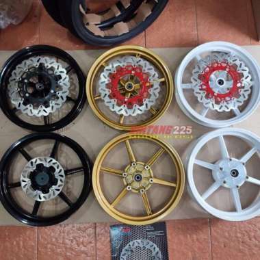 Velg Vrossi Derik Ninja 150 Rr Ninja R Ninja Ss Ninja S Lengkap Disk Multicolor