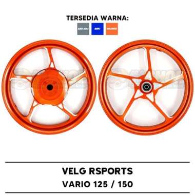 Velg Rsports Vario 125 / 150 R Sports Aluminium Cnc Multicolor