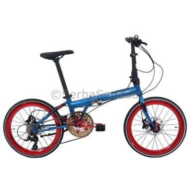 Dahon ion Sepeda Lipat Sanjose Type M 20 Inci Biru