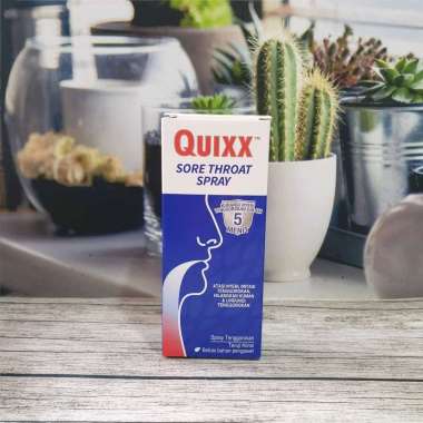 QUIXX Sore Throat Spray - Kurangi Nyeri Tenggorokan dalam 5 menit Anak