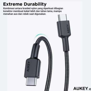 Kabel Data Aukey Type C To Type C Multicolor