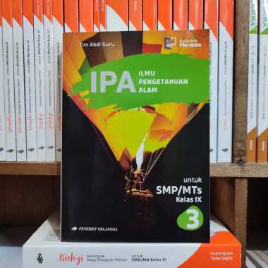 Buku IPA Kelas 9 SMP Kurikulum Merdeka Erlangga