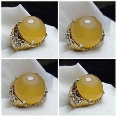 Cincin Akik Batu Kladen Anggur Obi Nukleus Air Antik 2