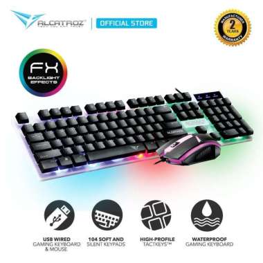 Alcatroz Keyboard Mouse Combo X-Craft XC1000