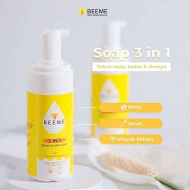 BEEME natural soap 3 in 1