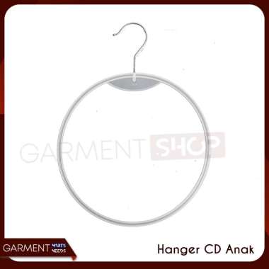 Hanger CD Anak Bulat Lingkaran Gantungan Display Hijab Jilbab Anak NO BUBBLEWRAP