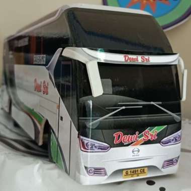 Miniatur Bus / Bis Dewi Sri Legacy Sr2 Multicolor
