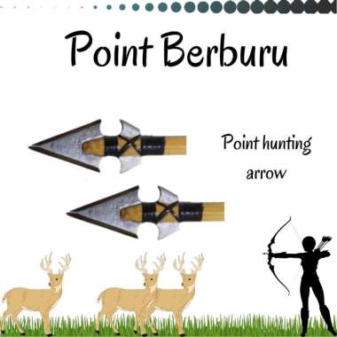 Point Berburu Hunting Arrow