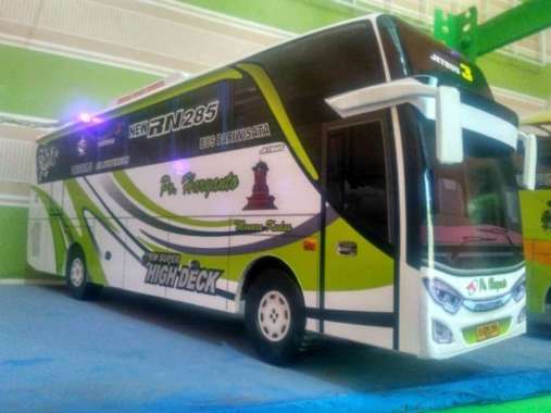 Miniatur Bus Bis Haryanto Jb3 Multicolor