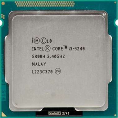 Intel Processor Core I3-3240 (3.4 Ghz, C3Mb) Tray Multicolor