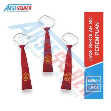 Aksesoren Dasi Sekolah SD [1 Pcs] / Perlengkapan Atribut Seragam Sekolah Anak Perempuan Laki-laki / 